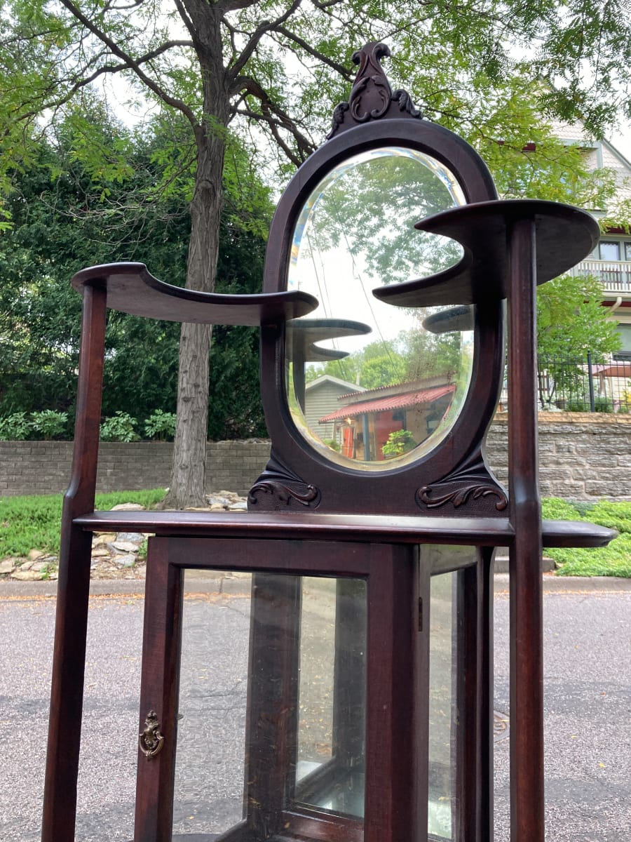 Mahogany Etagere 