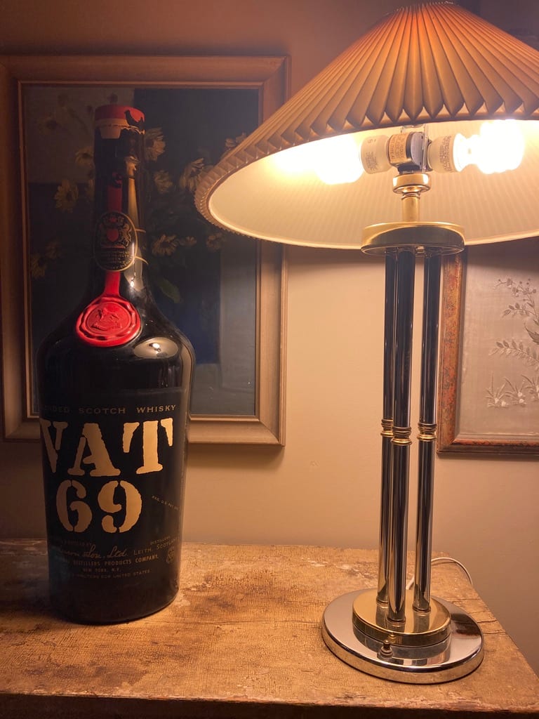 LARGE whiskey bottle 