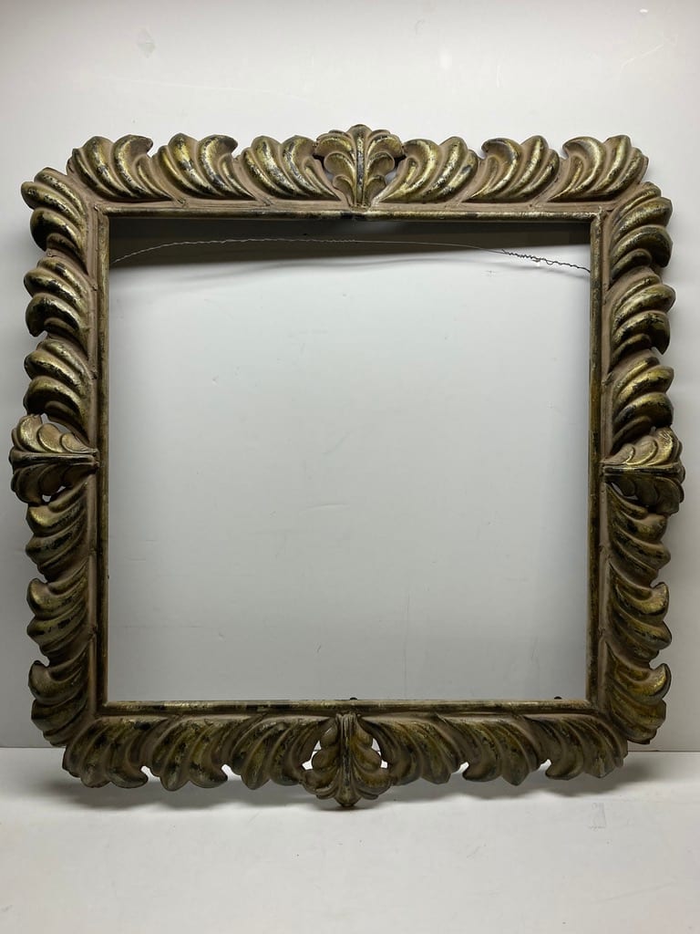 Large metal mirror 