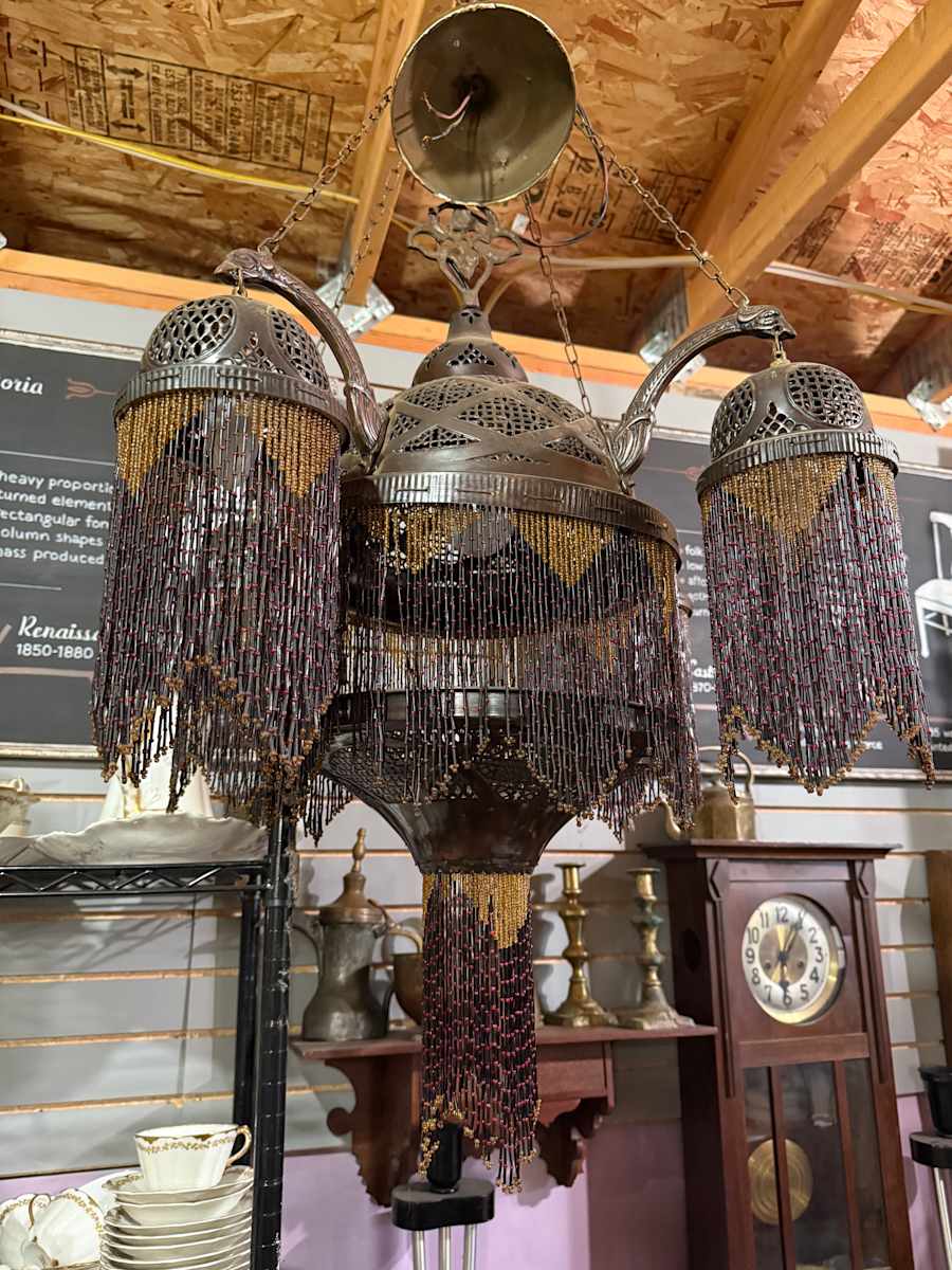 Large Moroccan light fixture 