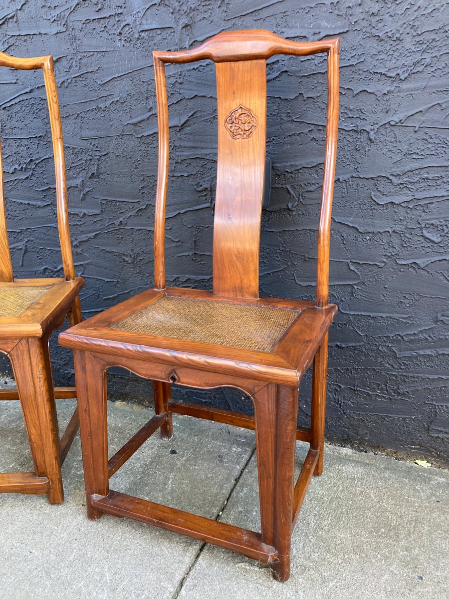 hand carved Chinese chairs 