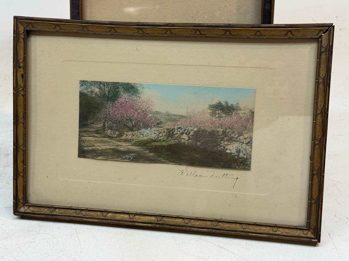 Framed Wallace Nutting photograph, Image 1.