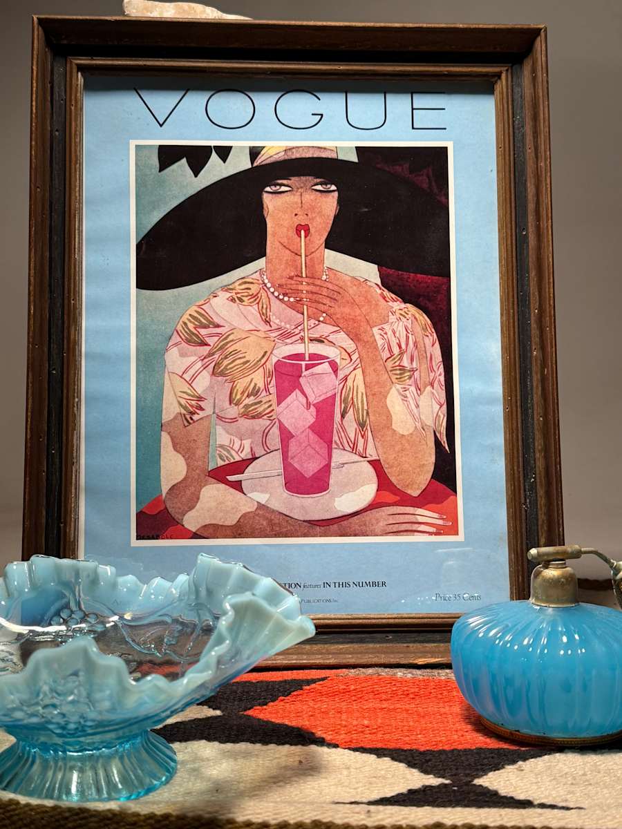Vogue cover art lithograph 