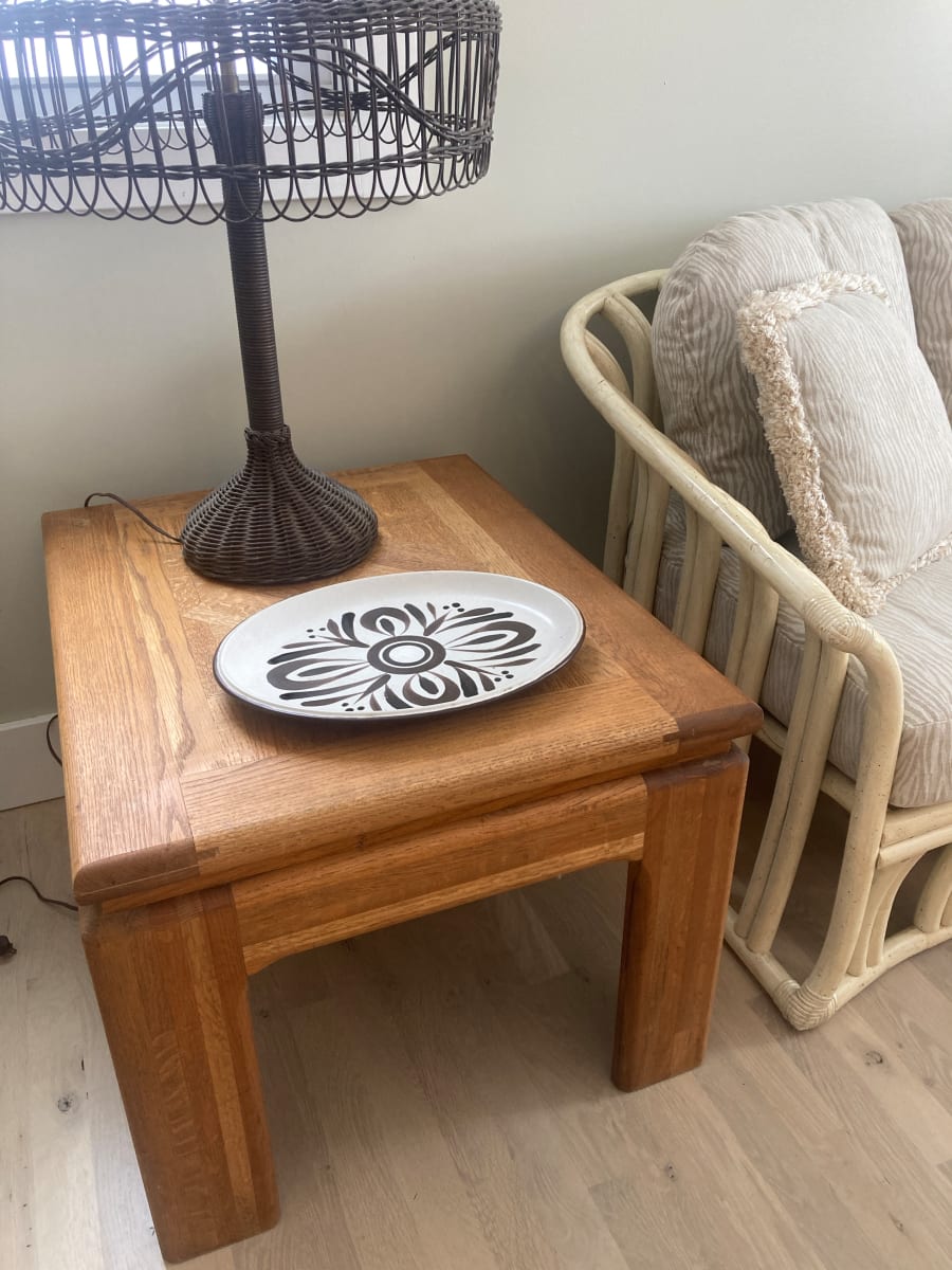 Folkstone serving platter Inca pattern 