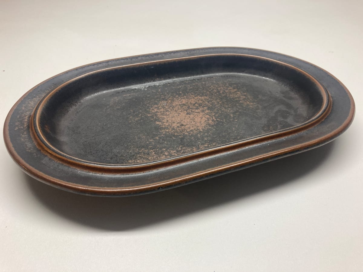 Arabia pottery serving platter 