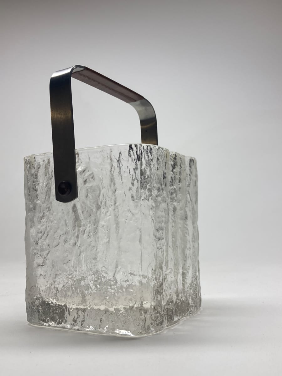 Mid century modern ice bucket 