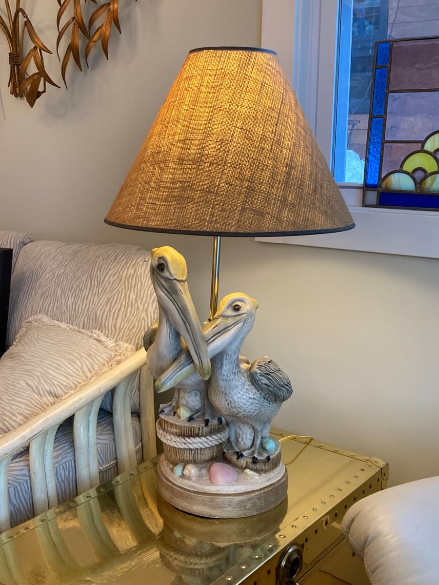 Vintage Pelican lamp 