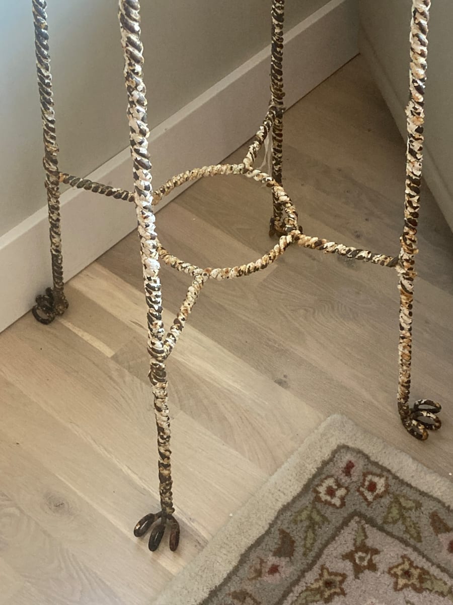 Turn of the century iron plant stand 