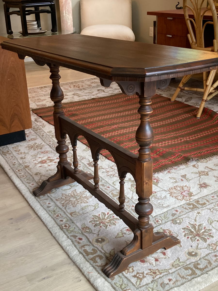 walnut entry table 