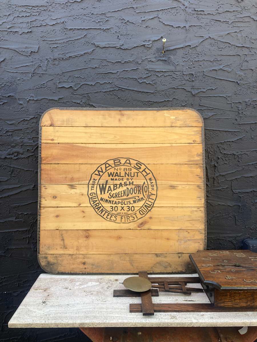 Wabash  screen door stove top 