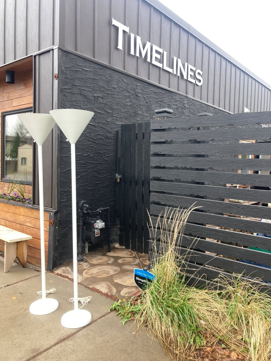 Pair of Walter Von Nessen floor lamps 