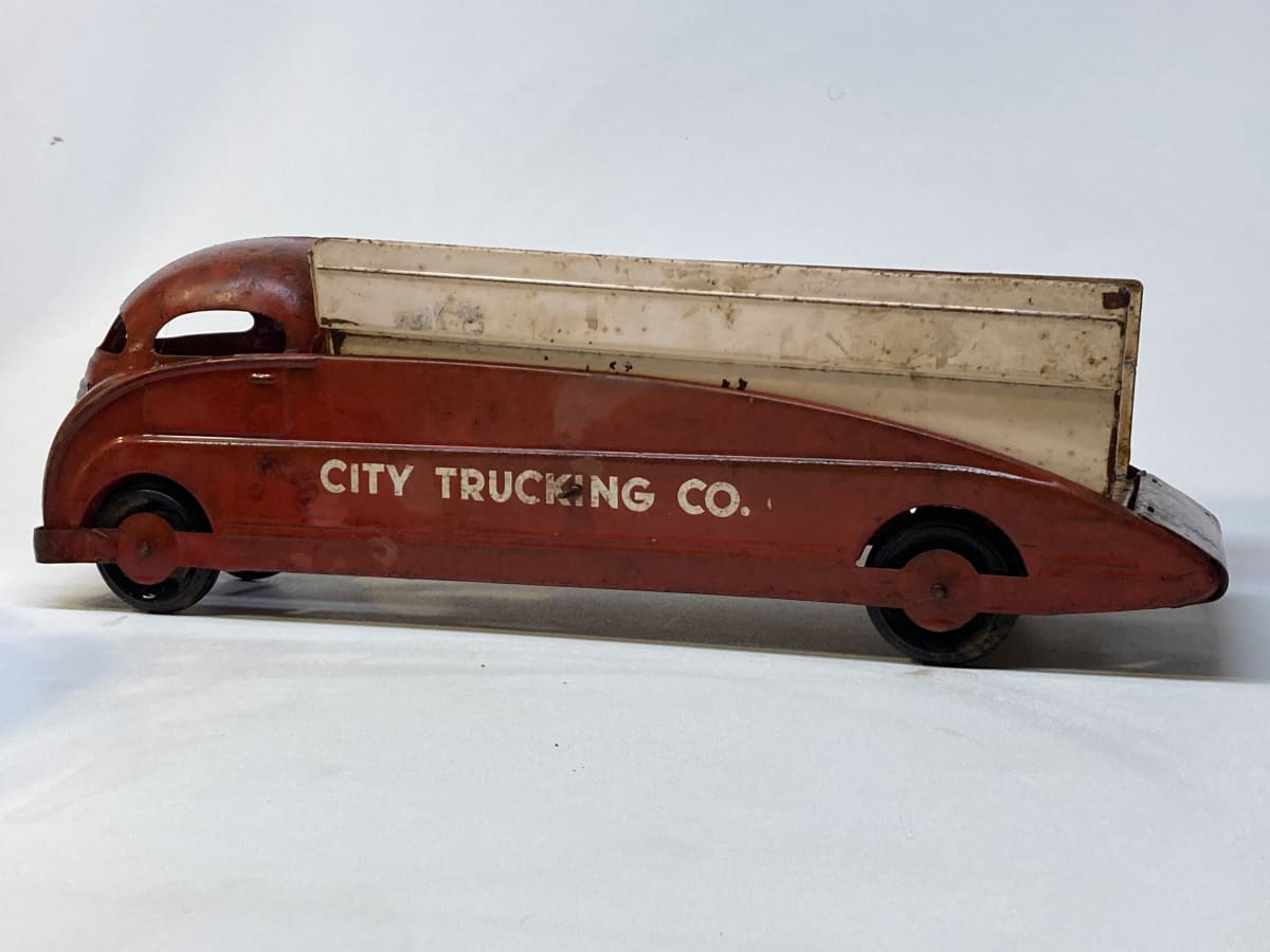 Wyandotte City toy truck from the collection of TIMELINES ANTIQUES