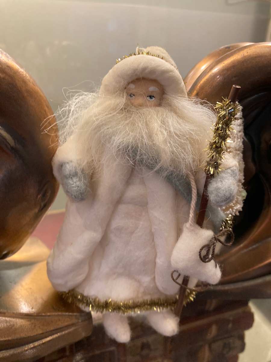 Felt wooly Santa 