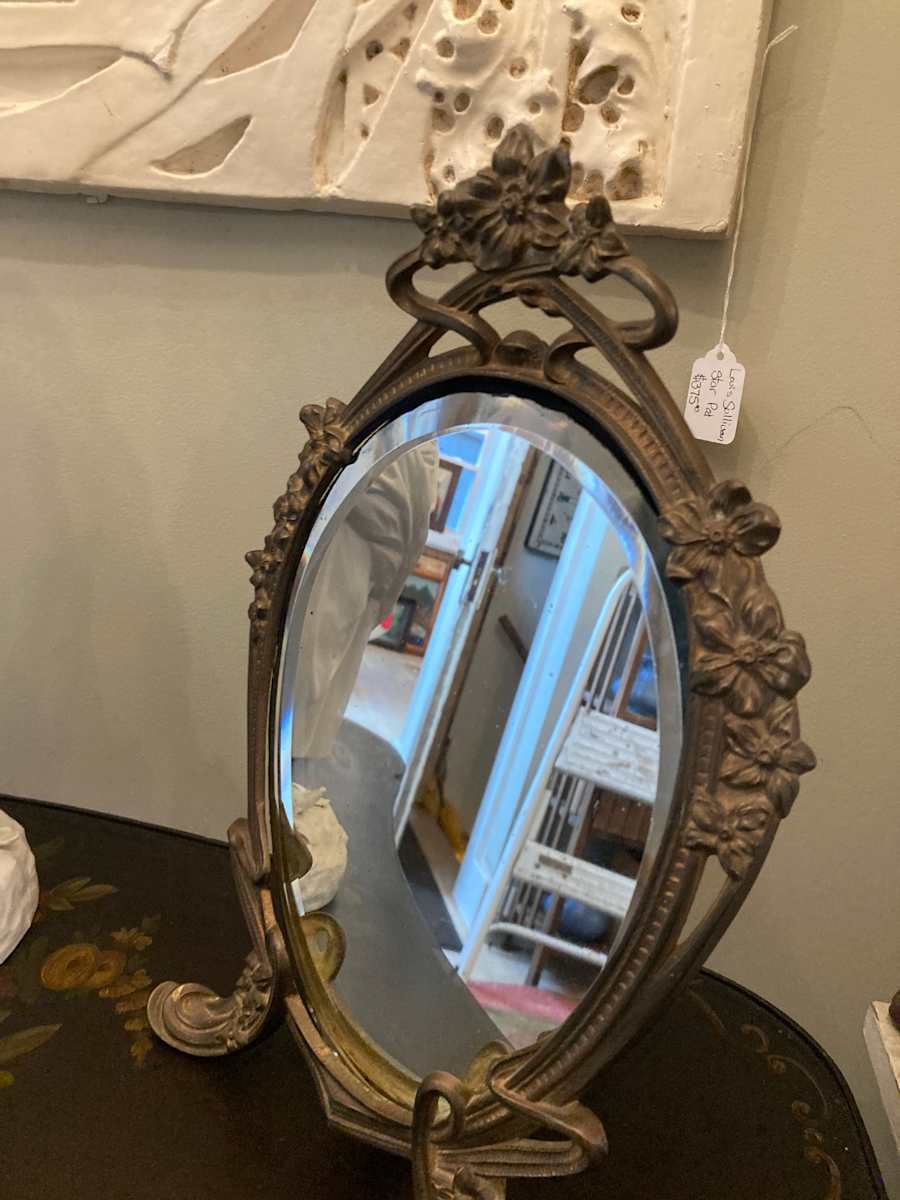 Art nouveau dresser mirror 