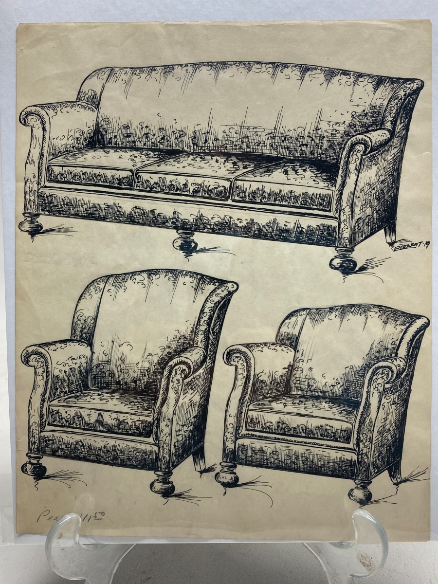 1920's sofa - 3334 
