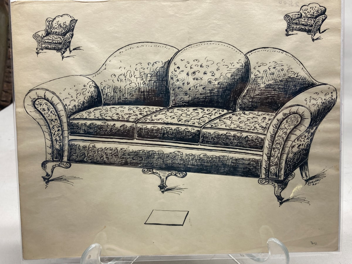 1920's sofa - 3333 