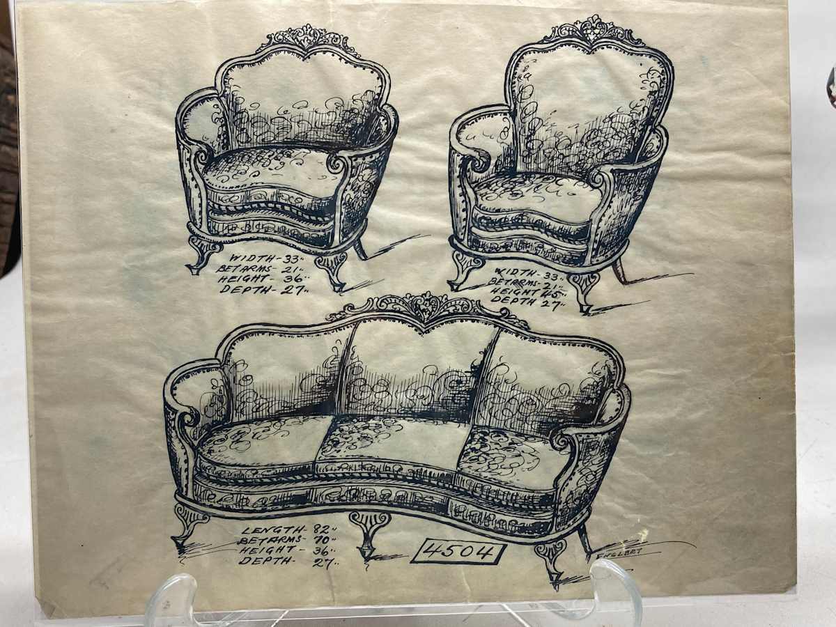 1920's sofa - 4504, Image 13.