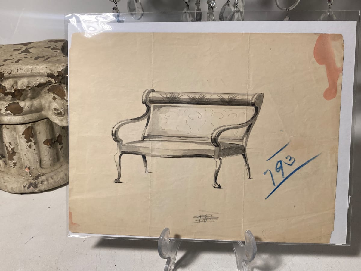 19 teens sofa drawing -793 