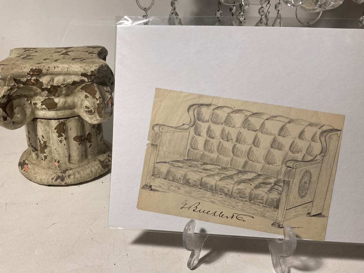 19 teens sofa drawing - 3336 