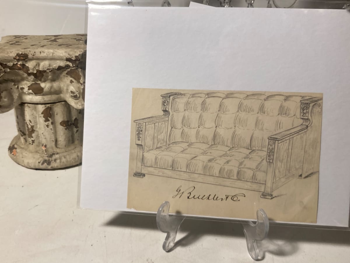 19 teens sofa drawing - 3339 