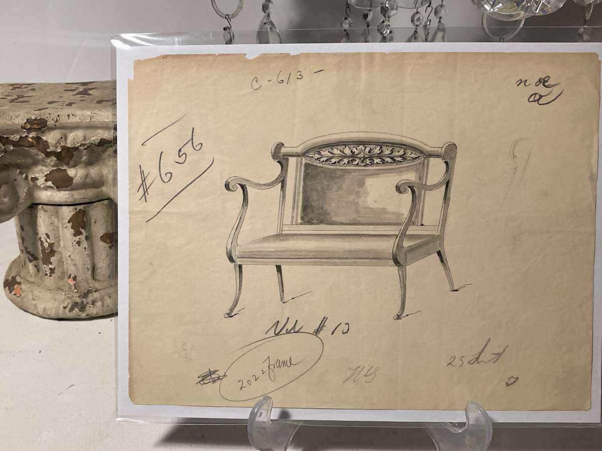 19 teens sofa drawing - 656, Image 15.