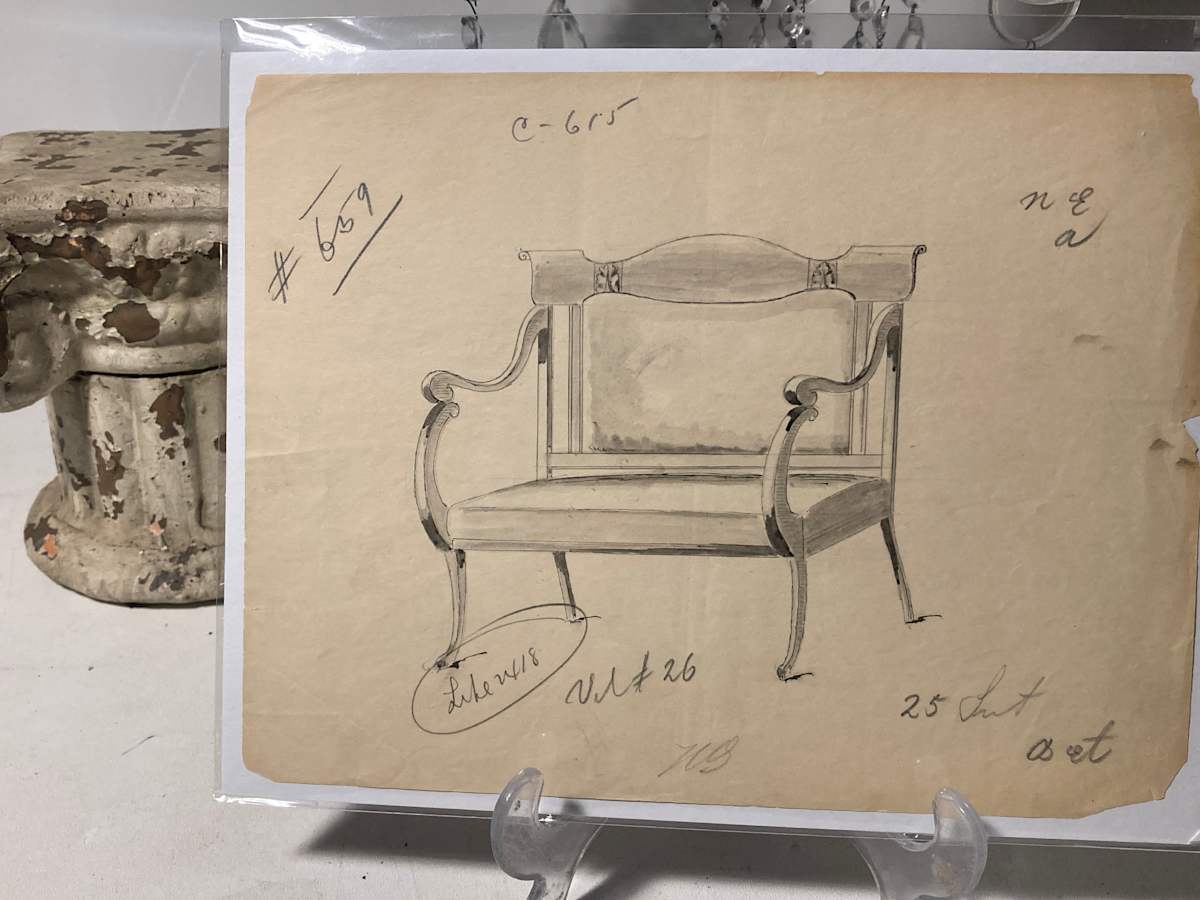 19 teens sofa drawing - 659, Image 18.