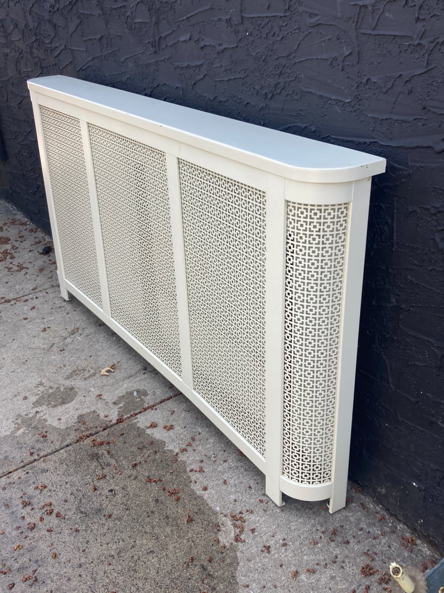 metal radiator cover, Image 1.