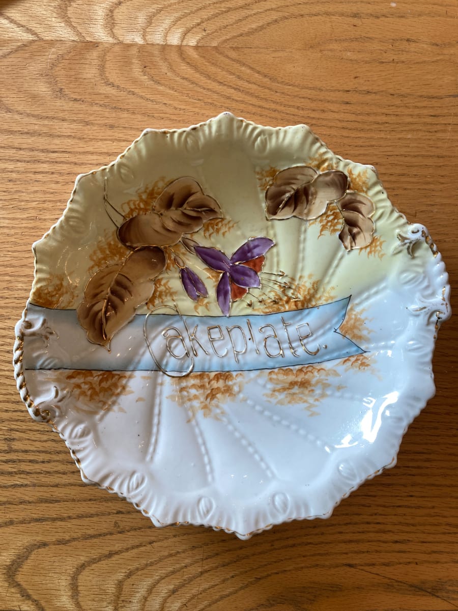 Victorian Cake plate 