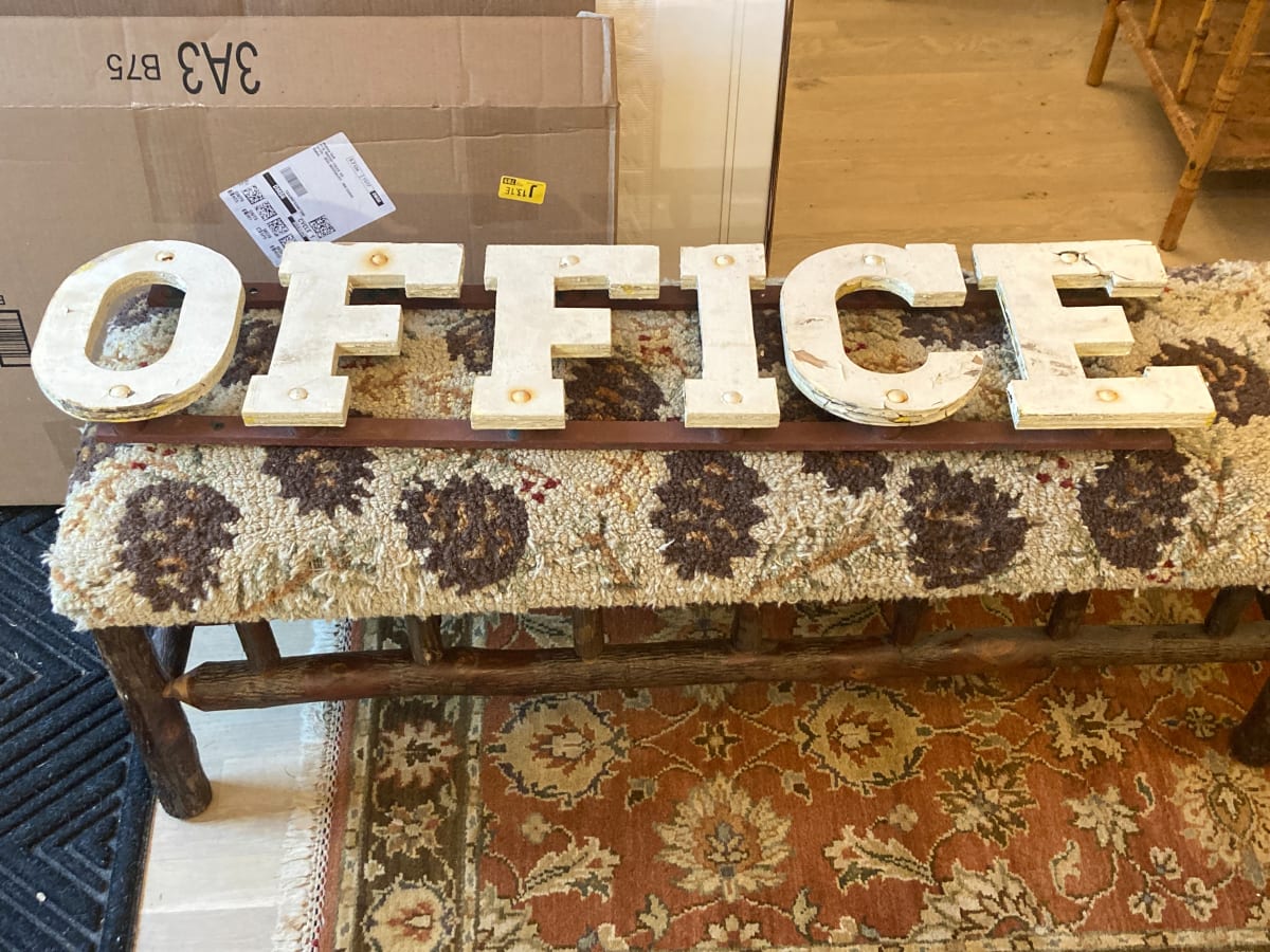 OFFICE sign, Image 5.