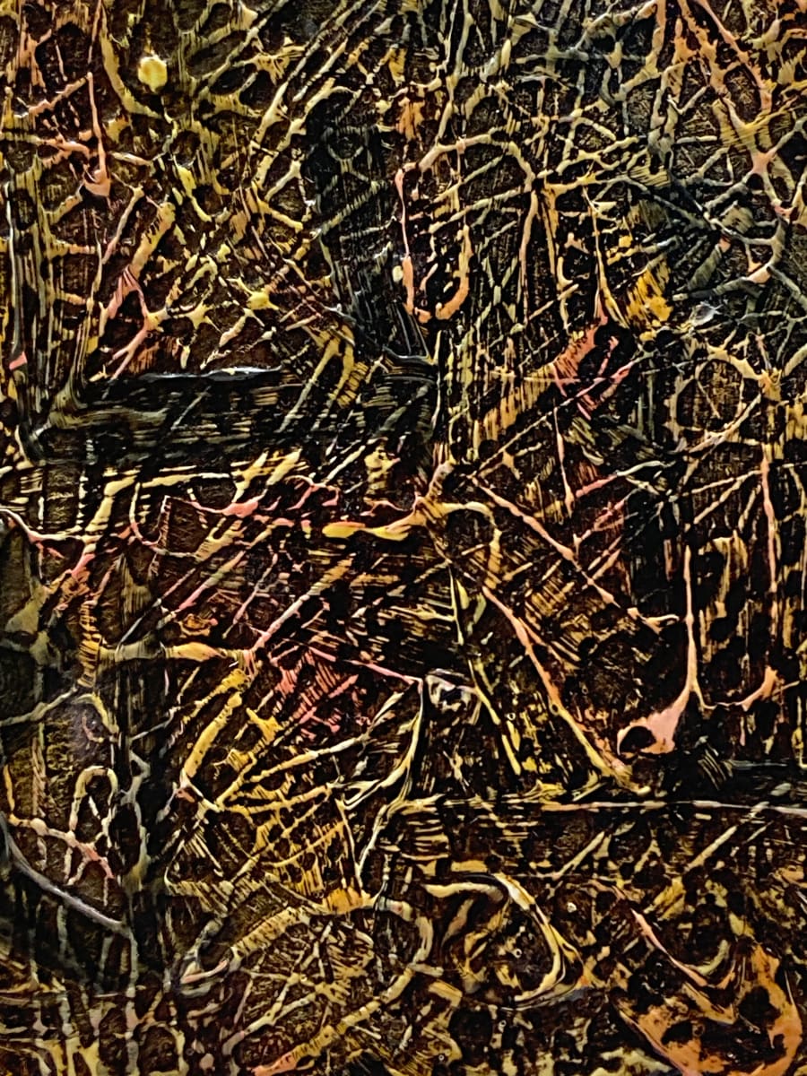 Abstract oil on board #1, Image 4.