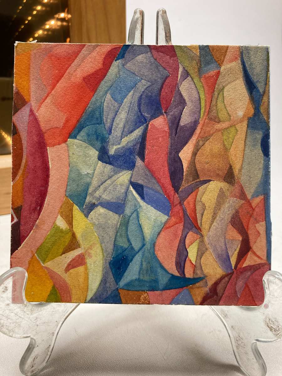 Abstract pencil drawing, Image 5.