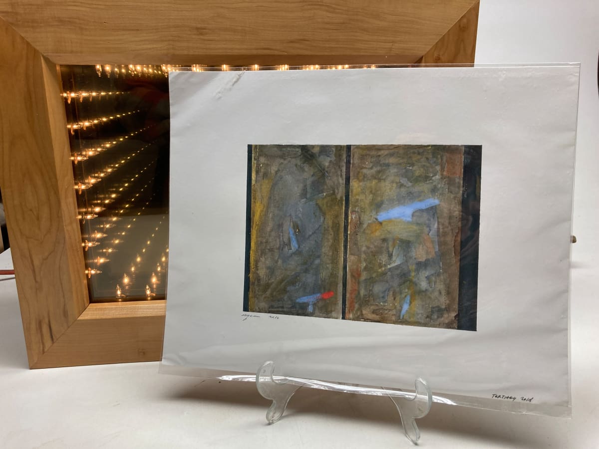 Original painting on paper dyptich 