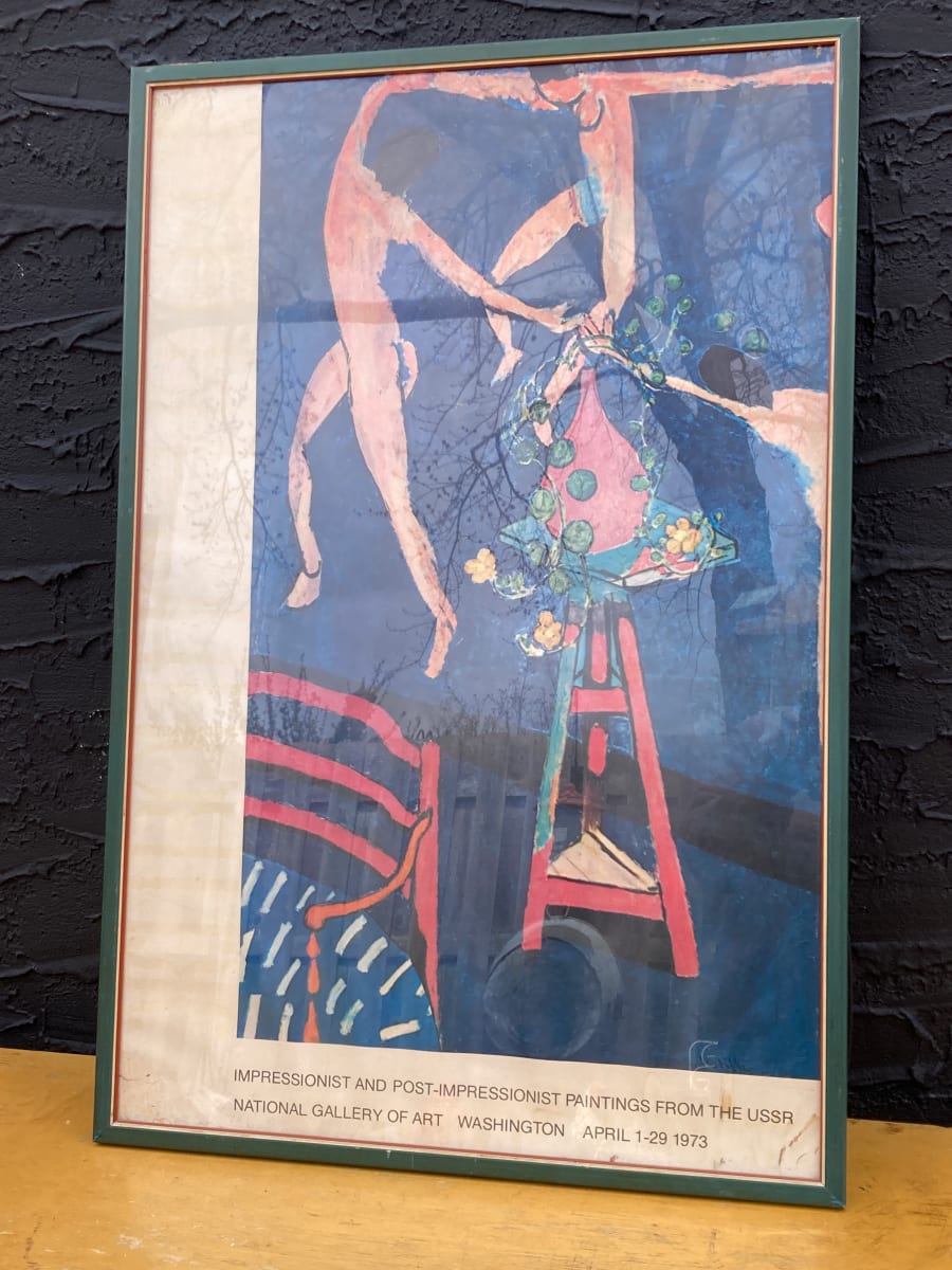 vintage 1973 Matisse poster 