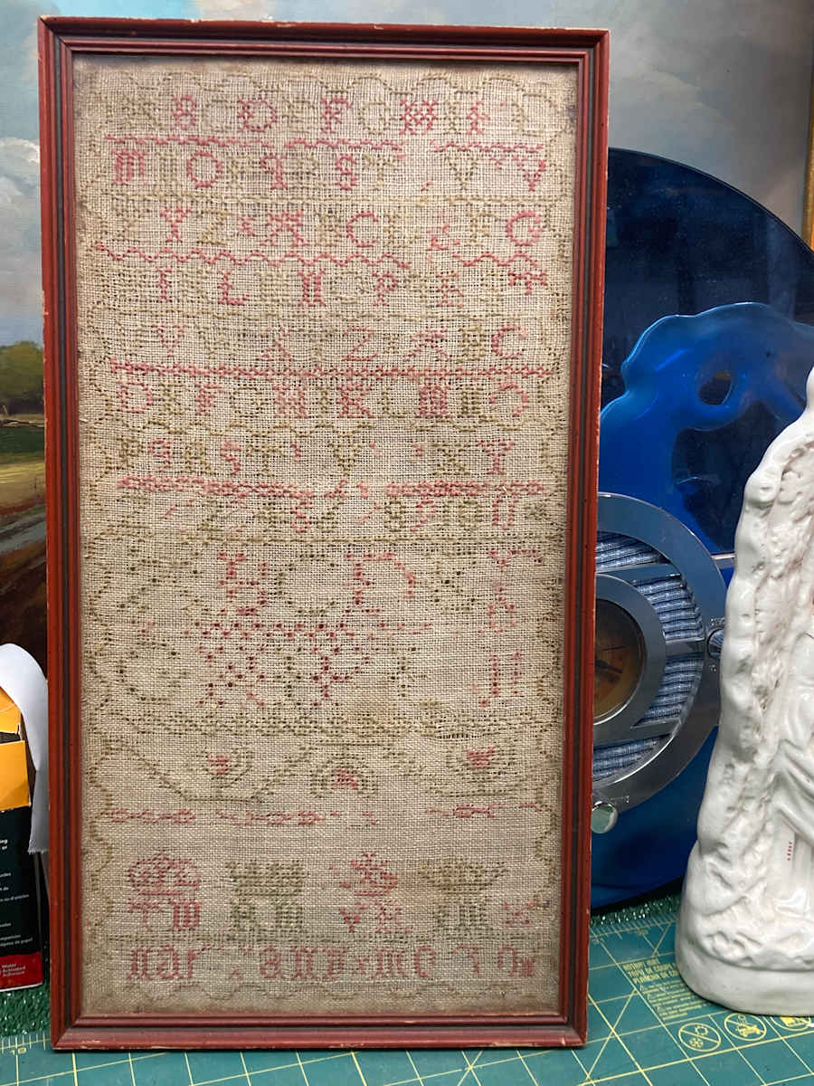 Framed sampler, Image 3.