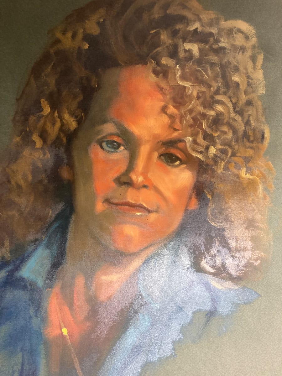 original oil on paper 