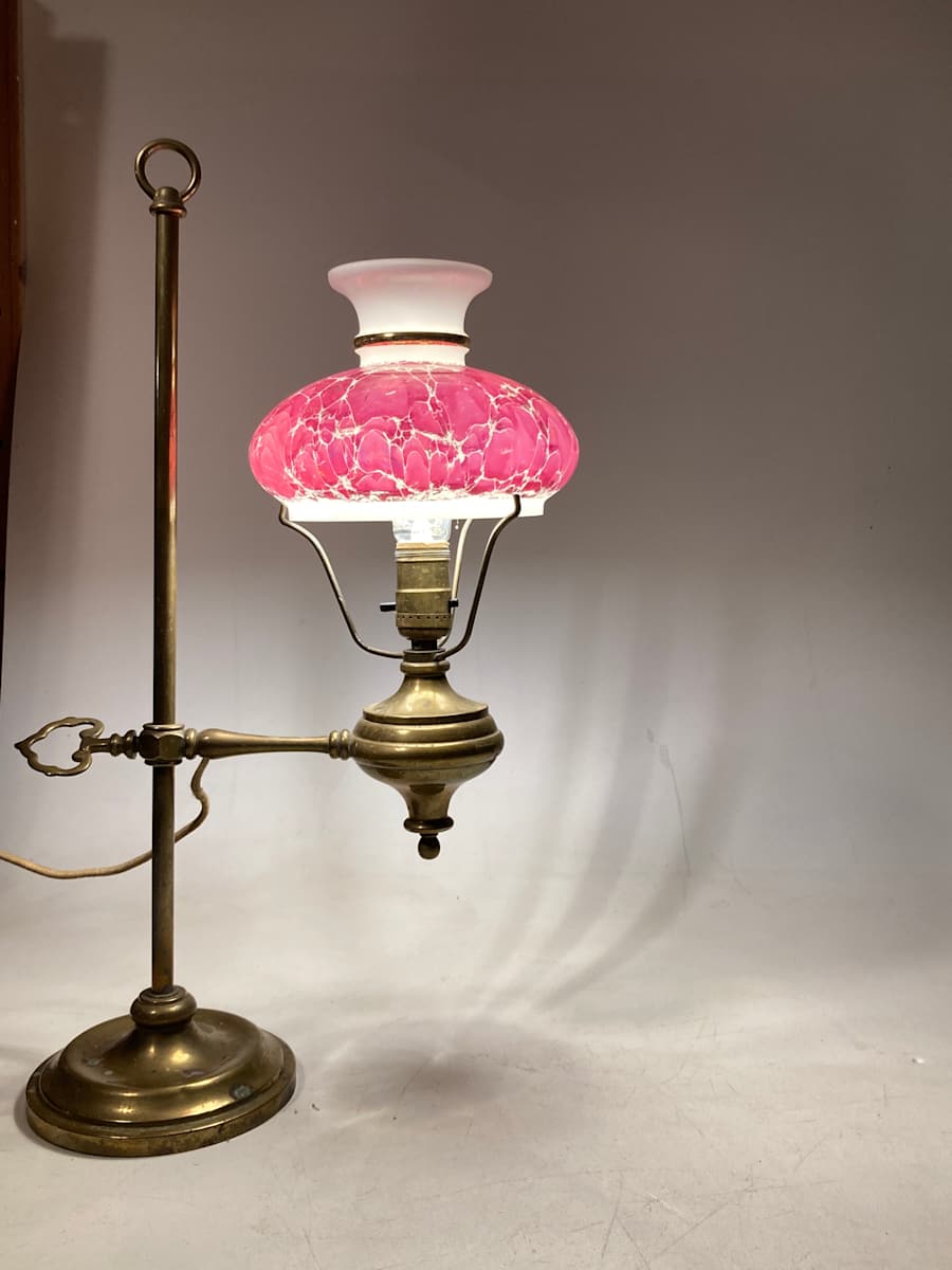 Solid brass desk table lamp 
