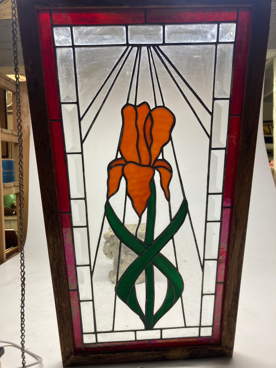 Original stained glass window 