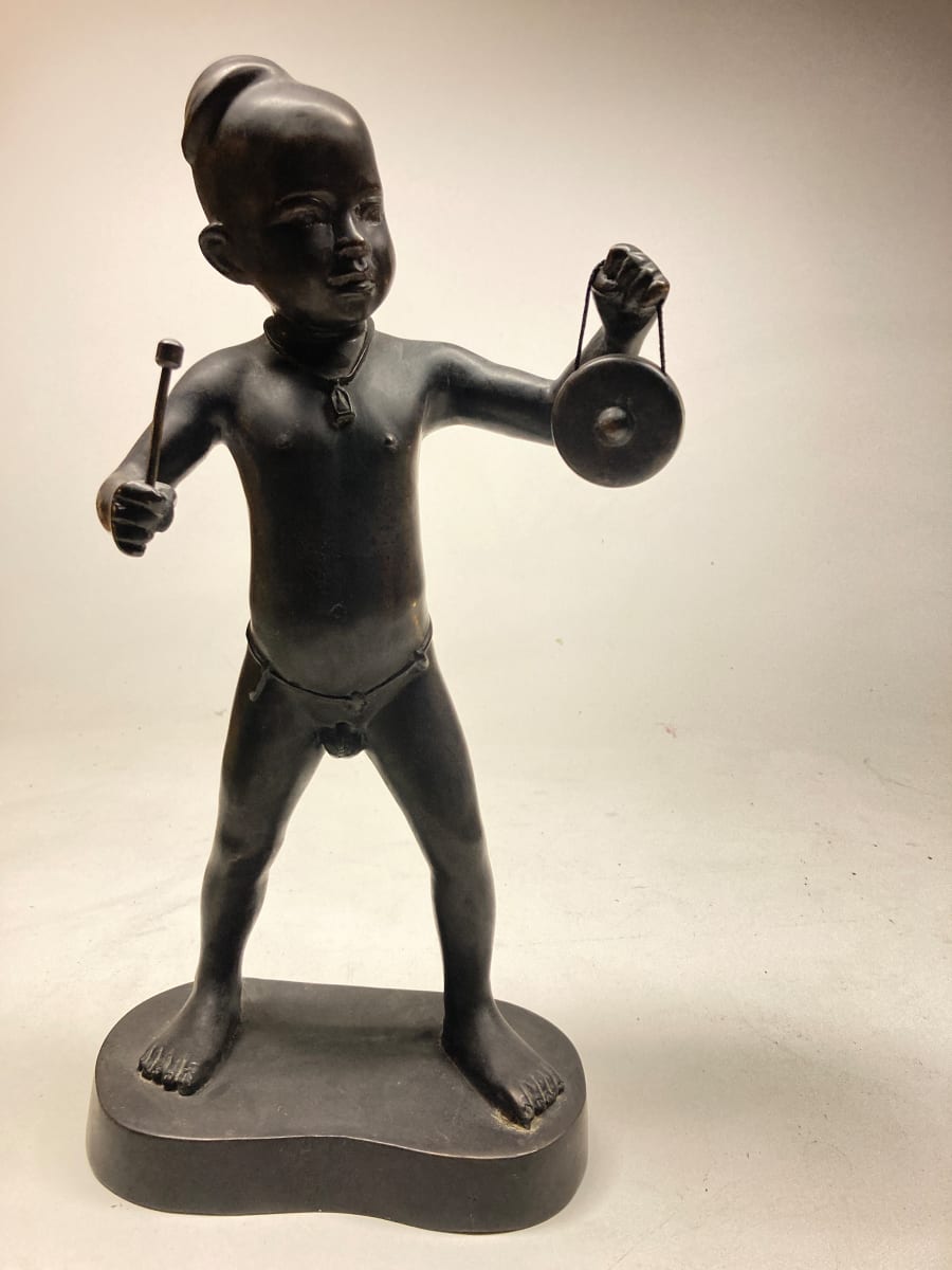 Asian bronze figure 