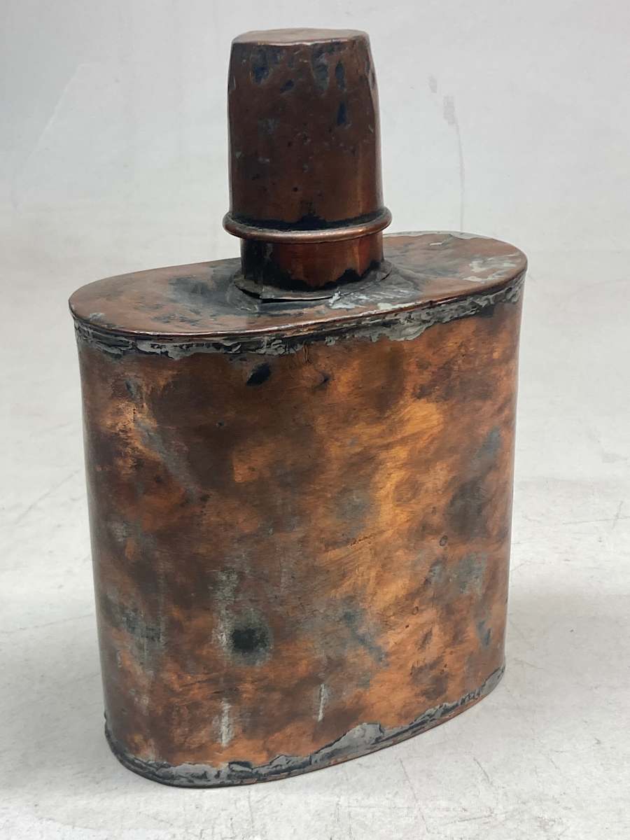 Copper tea caddy 
