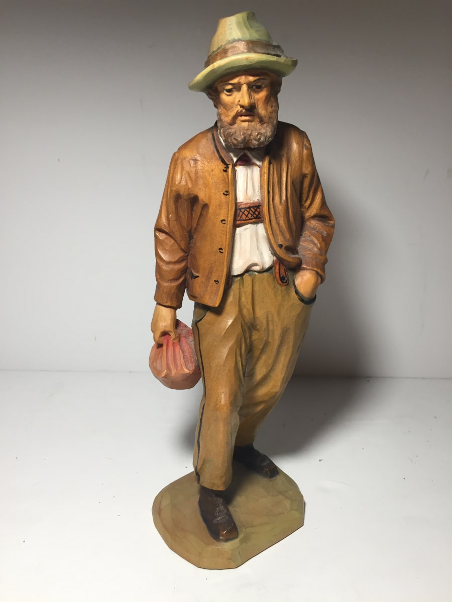 Vintage carved Anri sculpture, Image 1.