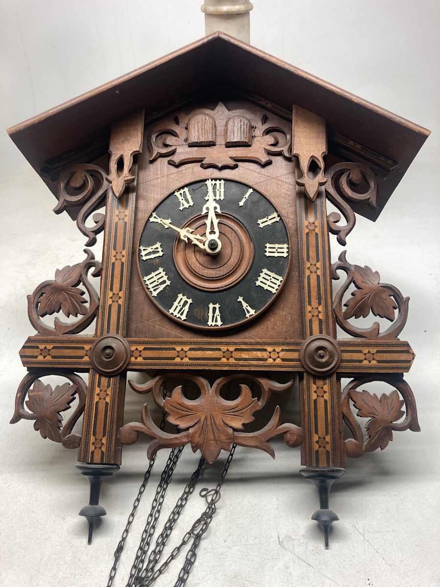 Ornate cuckoo clock 