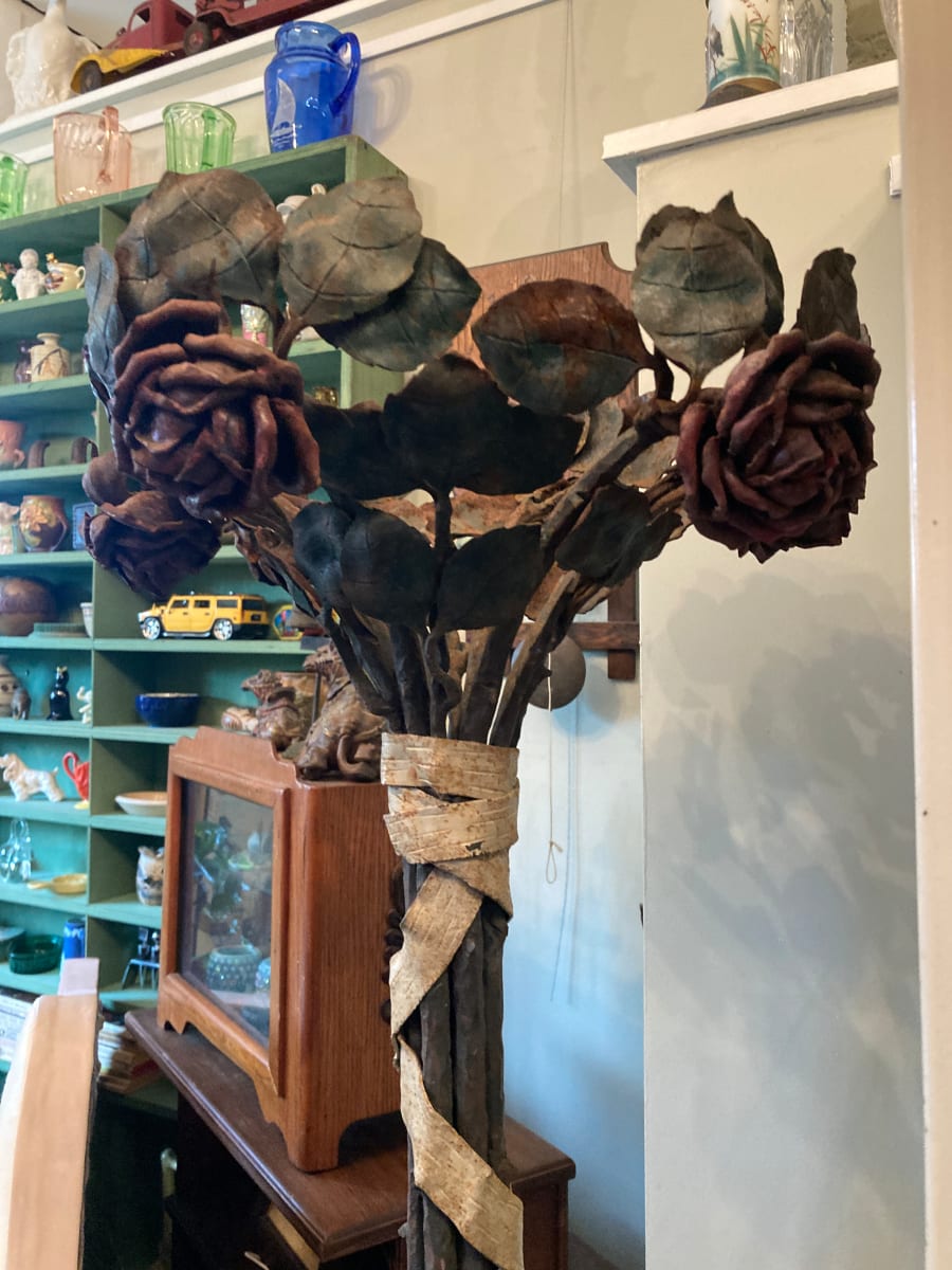 Cast iron victorian era plant stand, Image 4.