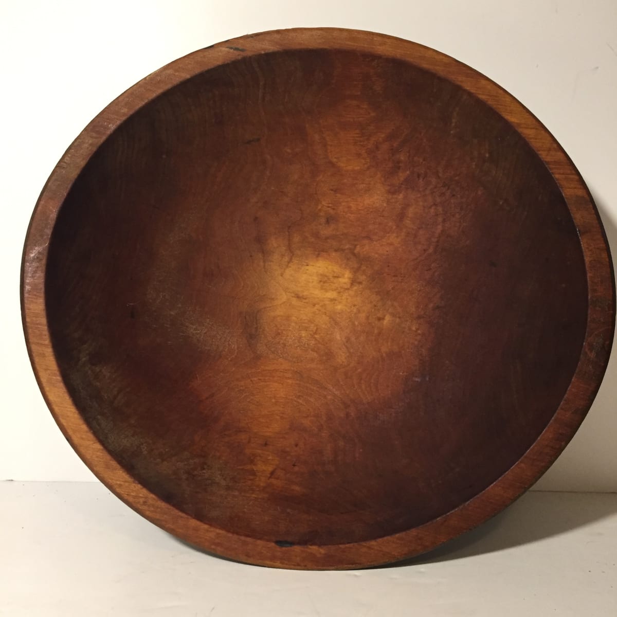 Primitive hand made wooden bowl, Image 7.