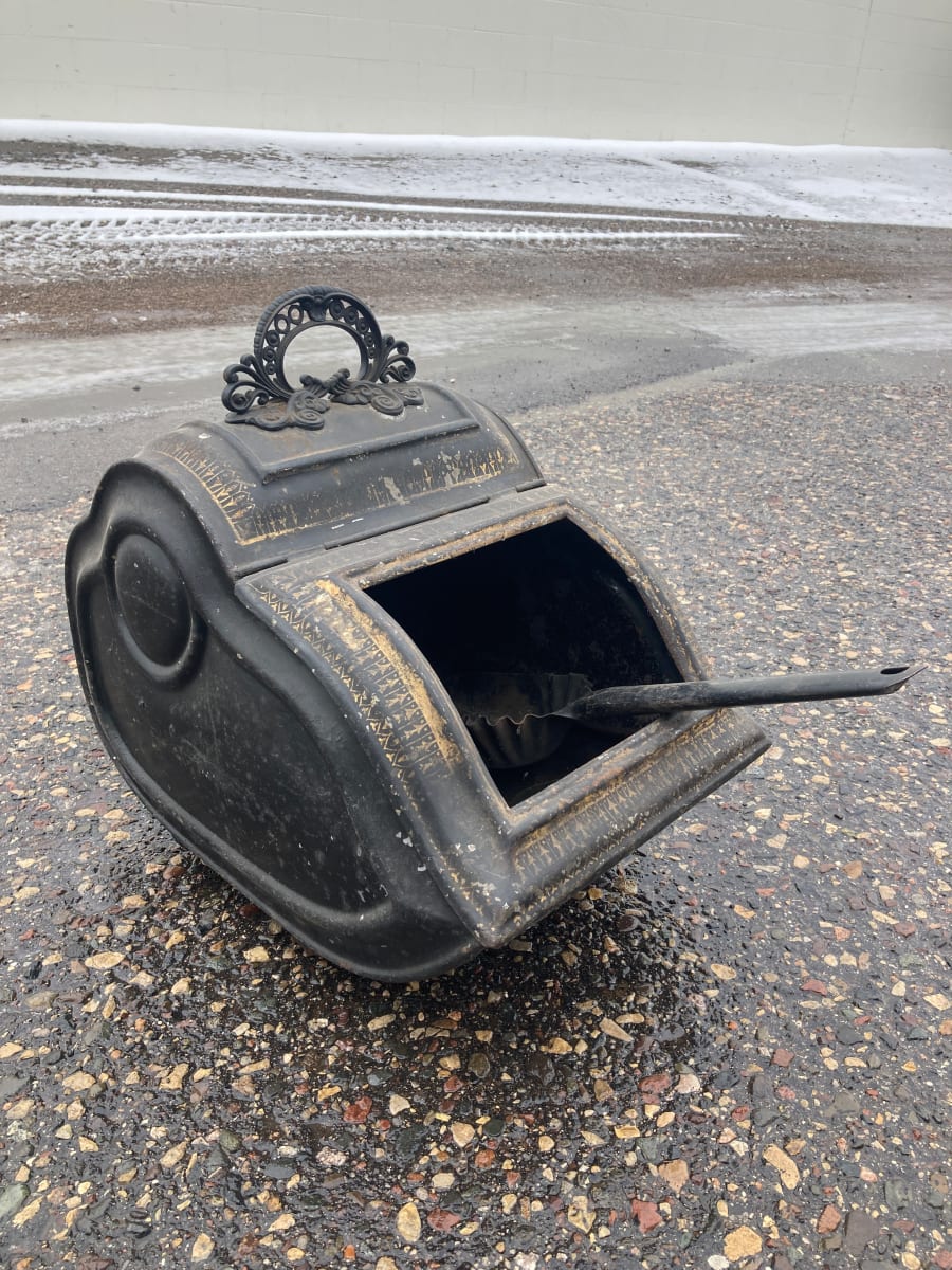 Vintage coal hod 