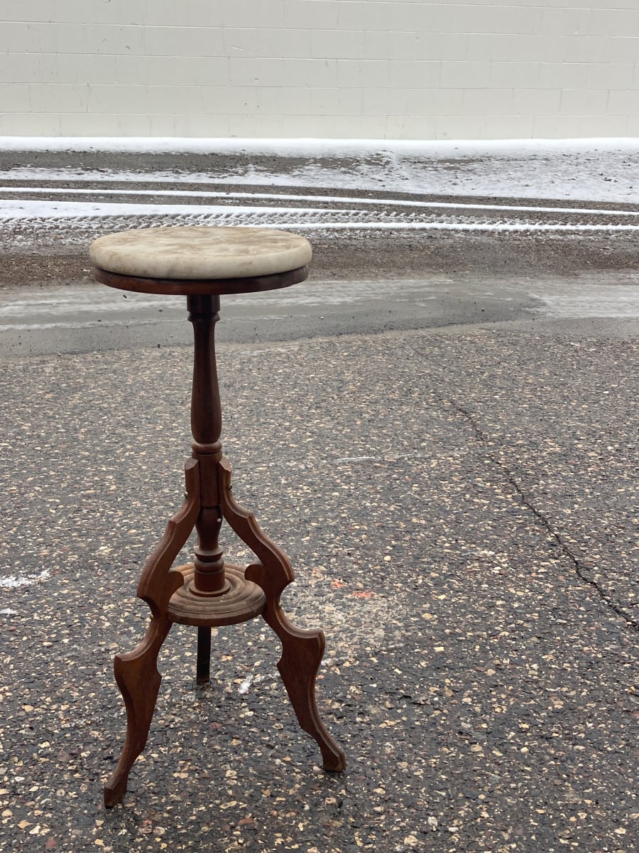 victorian marble top stand 