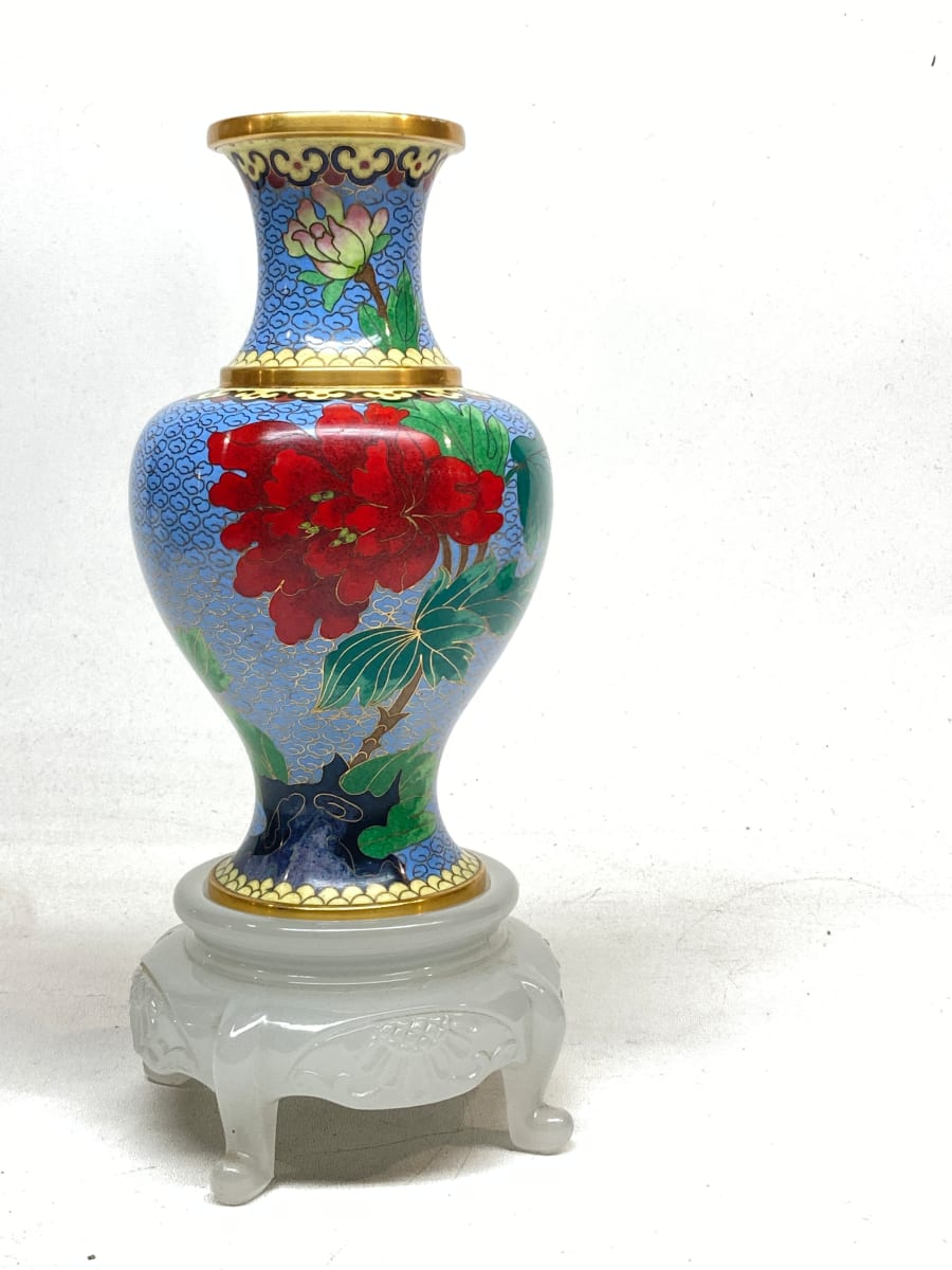 Cloisonne vase 