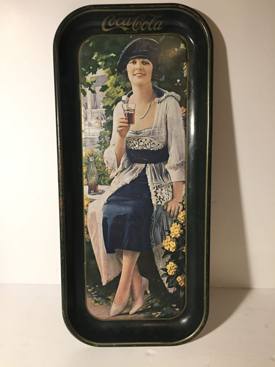 vintage coke tray 