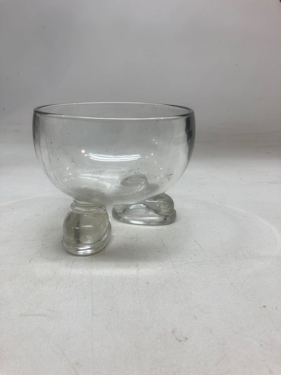 EAPG low clear bowl with shoes 