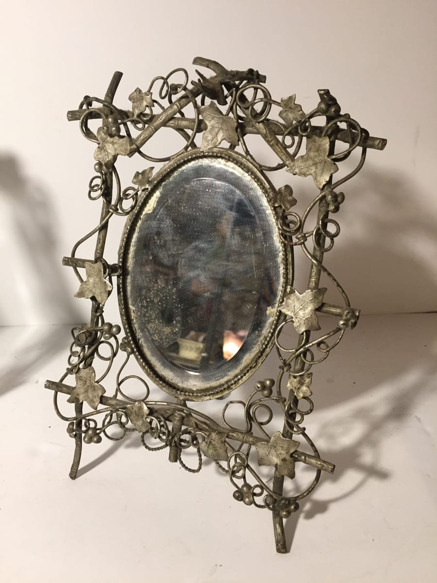 ornate vintage dresser mirror 