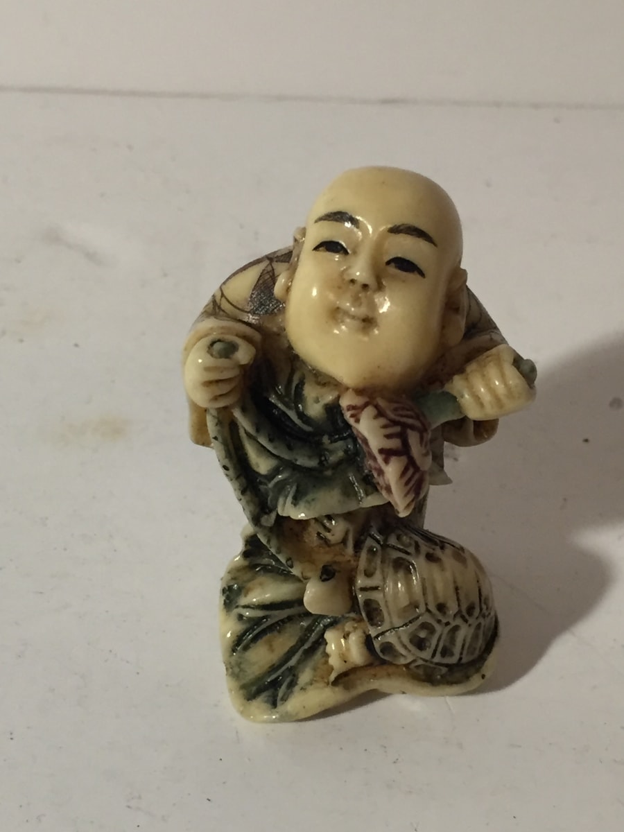 Netsuke ivory figures 